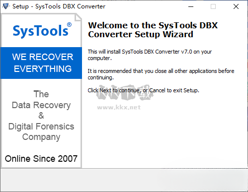 SysTools DBX to PST Converter(DBXתPST)