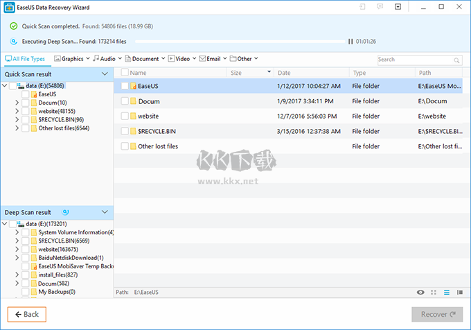 EaseUS Data Recovery Wizardٷ
